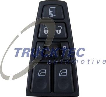 Trucktec Automotive 03.58.008 - Slēdzis, Stikla pacēlājmehānisms www.autospares.lv