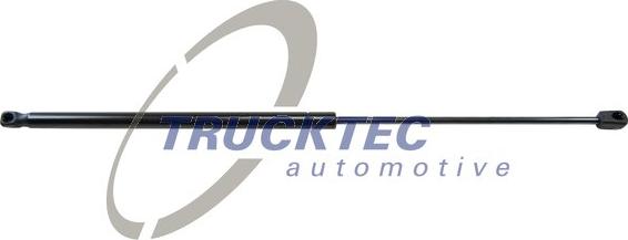 Trucktec Automotive 03.66.002 - Gāzes atspere, Priekšējais vāks www.autospares.lv