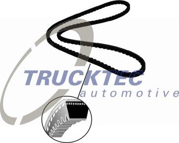 Trucktec Automotive 05.19.067 - Клиновой ремень, поперечные рёбра www.autospares.lv