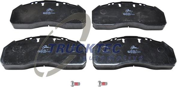 Trucktec Automotive 03.35.037 - Bremžu uzliku kompl., Disku bremzes www.autospares.lv