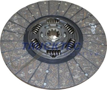 Trucktec Automotive 03.23.158 - Sajūga disks www.autospares.lv