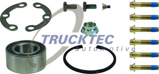 Trucktec Automotive 02.43.184 - Riteņa rumbas gultņa komplekts autospares.lv