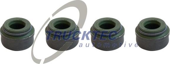 Trucktec Automotive 02.43.266 - Seal Set, valve stem www.autospares.lv