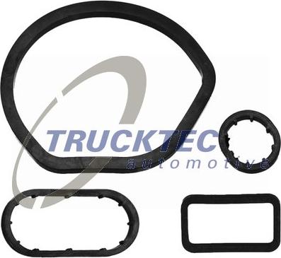 Trucktec Automotive 02.43.288 - Blīvju komplekts, Eļļas radiators autospares.lv