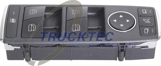 Trucktec Automotive 02.42.123 - Slēdzis, Stikla pacēlājmehānisms www.autospares.lv