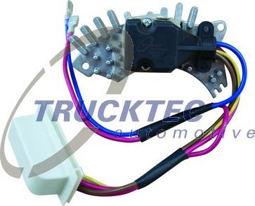 Trucktec Automotive 02.58.048 - Vadības bloks, Apsilde / Ventilācija www.autospares.lv