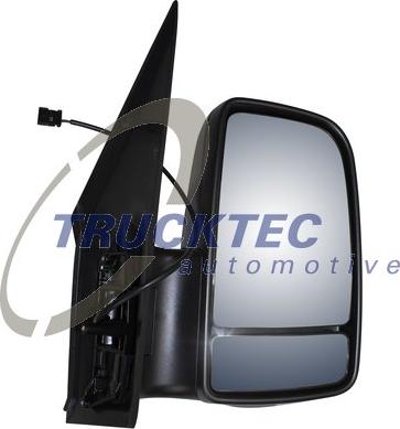 Trucktec Automotive 02.57.087 - Ārējais atpakaļskata spogulis www.autospares.lv