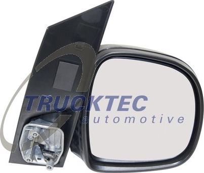 Trucktec Automotive 02.57.155 - Ārējais atpakaļskata spogulis www.autospares.lv