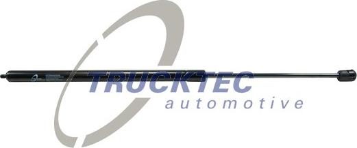 Trucktec Automotive 02.60.551 - Gāzes atspere, Motora pārsegs www.autospares.lv