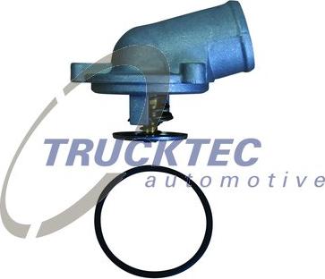 Trucktec Automotive 02.19.118 - Термостат охлаждающей жидкости / корпус www.autospares.lv