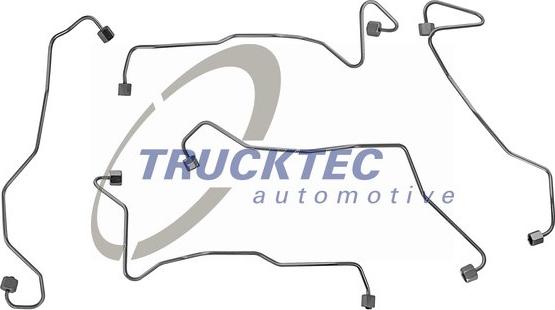 Trucktec Automotive 02.13.054 - Augstspiediena cauruļvadu komplekts, Iesmidzināšanas sistēma www.autospares.lv