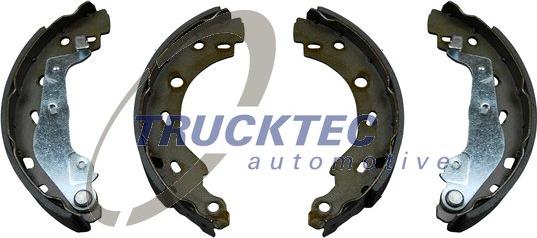 Trucktec Automotive 02.35.495 - Комплект тормозных колодок, барабанные www.autospares.lv