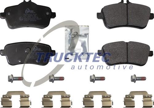 Trucktec Automotive 02.35.496 - Bremžu uzliku kompl., Disku bremzes autospares.lv