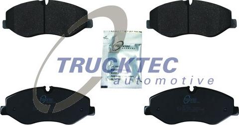 Trucktec Automotive 02.35.497 - Bremžu uzliku kompl., Disku bremzes autospares.lv