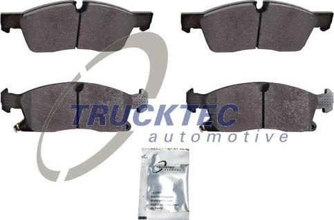 Trucktec Automotive 02.35.436 - Bremžu uzliku kompl., Disku bremzes www.autospares.lv