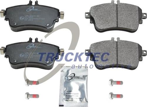 Trucktec Automotive 02.35.431 - Bremžu uzliku kompl., Disku bremzes www.autospares.lv