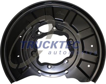 Trucktec Automotive 02.35.549 - Dubļu sargs, Bremžu disks www.autospares.lv