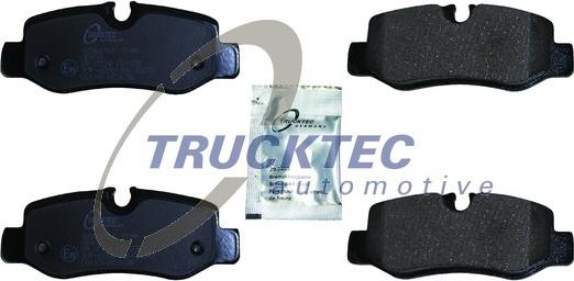 Trucktec Automotive 02.35.517 - Bremžu uzliku kompl., Disku bremzes www.autospares.lv