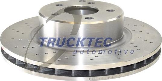 Trucktec Automotive 02.35.080 - Bremžu diski www.autospares.lv