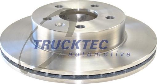 Trucktec Automotive 02.35.074 - Brake Disc www.autospares.lv