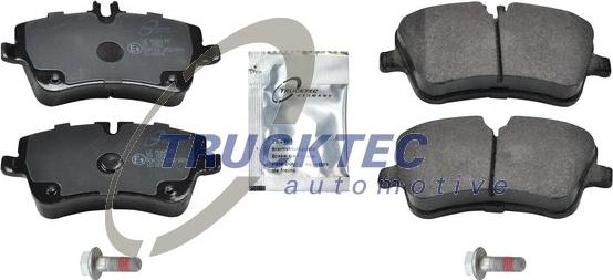 Trucktec Automotive 02.35.108 - Bremžu uzliku kompl., Disku bremzes www.autospares.lv