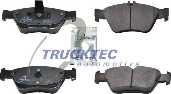 Trucktec Automotive 02.35.119 - Bremžu uzliku kompl., Disku bremzes www.autospares.lv