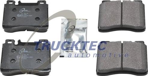 Trucktec Automotive 02.35.129 - Bremžu uzliku kompl., Disku bremzes www.autospares.lv