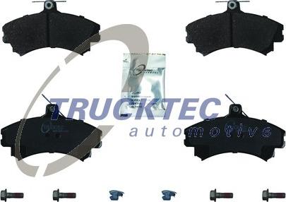 Trucktec Automotive 02.35.247 - Bremžu uzliku kompl., Disku bremzes autospares.lv