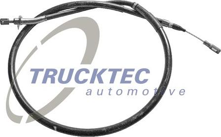 Trucktec Automotive 02.35.258 - Cable, parking brake www.autospares.lv