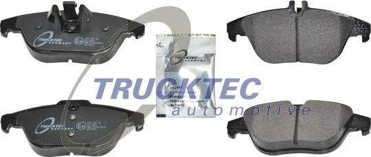 Trucktec Automotive 02.35.234 - Bremžu uzliku kompl., Disku bremzes www.autospares.lv