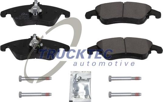 Trucktec Automotive 02.35.233 - Bremžu uzliku kompl., Disku bremzes autospares.lv