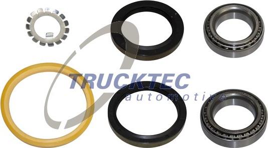 Trucktec Automotive 02.31.361 - Подшипник ступицы колеса, комплект www.autospares.lv