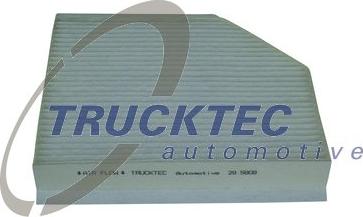 Trucktec Automotive 07.59.054 - Filter, interior air www.autospares.lv