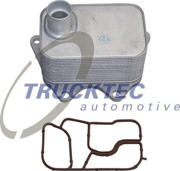 Trucktec Automotive 07.18.030 - Oil Cooler, engine oil www.autospares.lv