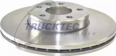 Trucktec Automotive 07.35.186 - Brake Disc www.autospares.lv