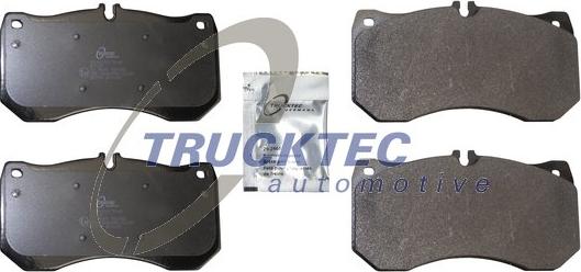 Trucktec Automotive 07.35.309 - Bremžu uzliku kompl., Disku bremzes www.autospares.lv