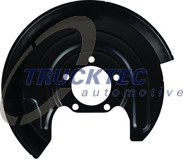 Trucktec Automotive 07.35.300 - Dubļu sargs, Bremžu disks www.autospares.lv