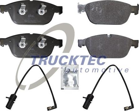 Trucktec Automotive 07.35.310 - Bremžu uzliku kompl., Disku bremzes www.autospares.lv