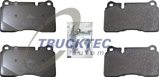 Trucktec Automotive 07.35.311 - Bremžu uzliku kompl., Disku bremzes www.autospares.lv