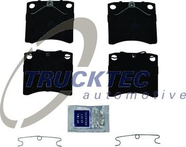 Trucktec Automotive 07.35.291 - Bremžu uzliku kompl., Disku bremzes www.autospares.lv