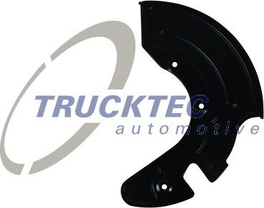 Trucktec Automotive 07.35.298 - Dubļu sargs, Bremžu disks www.autospares.lv