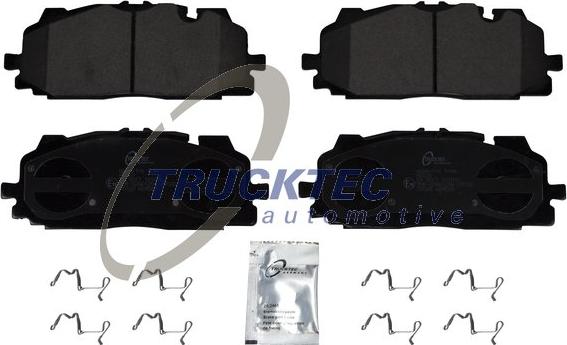 Trucktec Automotive 07.35.273 - Bremžu uzliku kompl., Disku bremzes autospares.lv