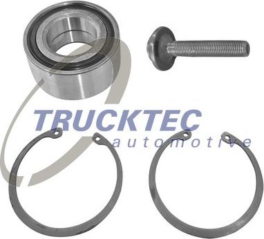 Trucktec Automotive 07.31.182 - Подшипник ступицы колеса, комплект www.autospares.lv