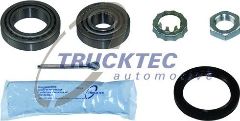 Trucktec Automotive 07.32.015 - Подшипник ступицы колеса, комплект www.autospares.lv