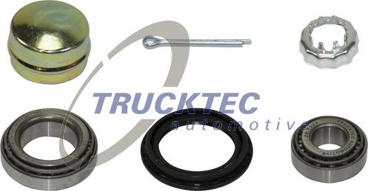 Trucktec Automotive 07.32.022 - Подшипник ступицы колеса, комплект www.autospares.lv