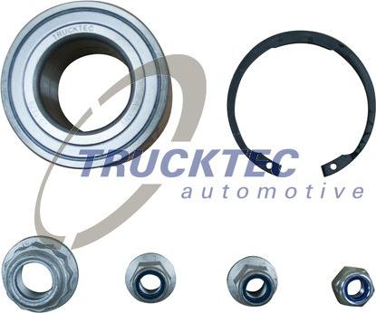 Trucktec Automotive 07.32.027 - Подшипник ступицы колеса, комплект www.autospares.lv