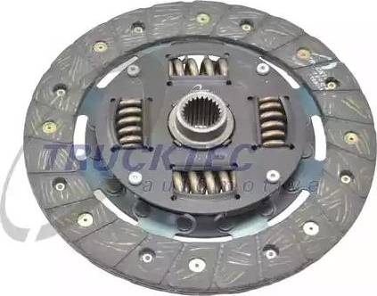 Trucktec Automotive 07.23.100 - Clutch Disc www.autospares.lv