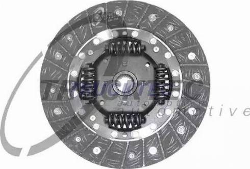 Trucktec Automotive 07.23.120 - Clutch Disc www.autospares.lv