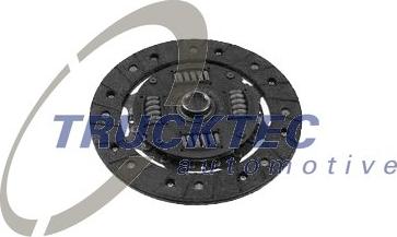 Trucktec Automotive 07.23.122 - Диск сцепления, фрикцион www.autospares.lv