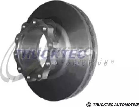 Trucktec Automotive 14.35.006 - Bremžu diski www.autospares.lv